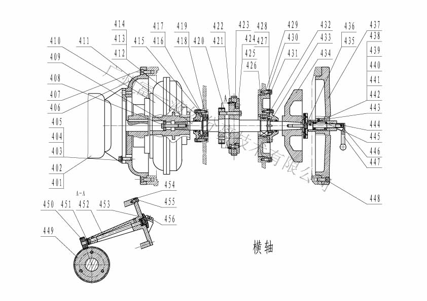 碟式分離機(jī)橫軸-廣州富一